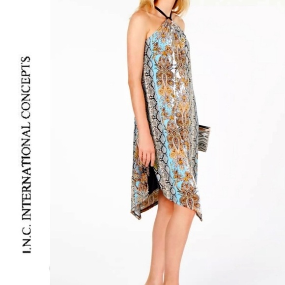 INC International Concepts Dresses & Skirts - NWT $90R. INC International Concepts Tribe Viper Paisley Midi